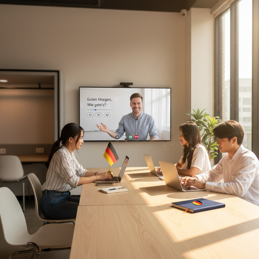 Free Video Call German Language Training A1-B2